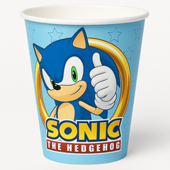 Sonic the Hedgehog Party Paper Cups - 9oz, 8 Pack