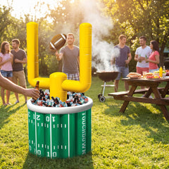 Football Field Goal Post Inflatable Cooler - 53-inch