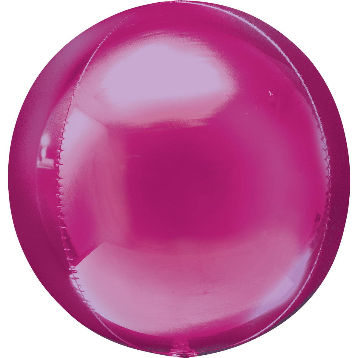 16" Bright Pink Orbz Mylar Balloon
