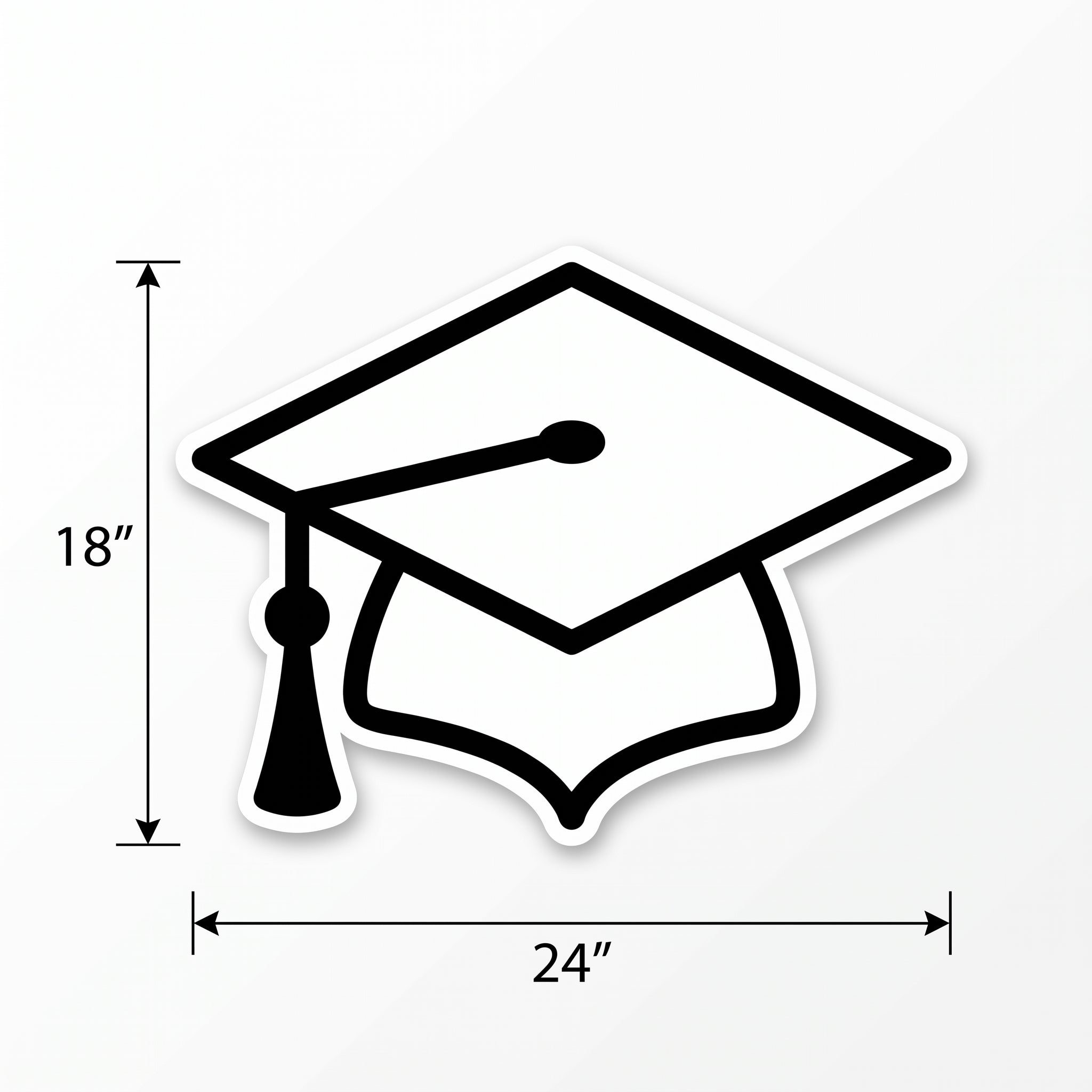 Giant Autograph Graduation Cap Keepsake