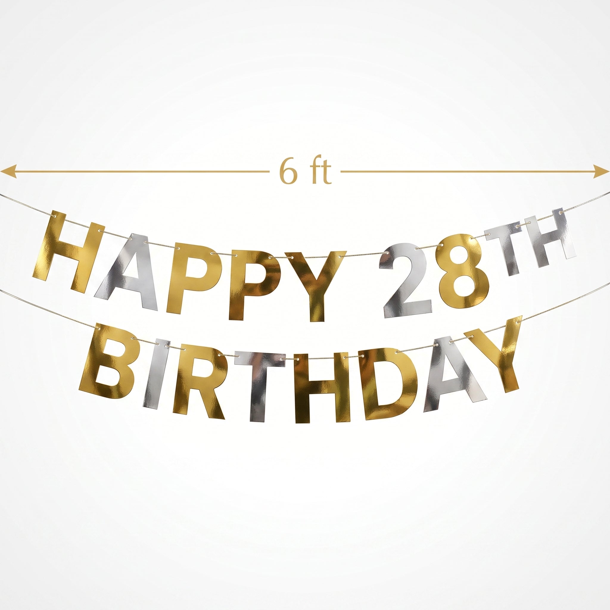 Bright Pastel Customizable Milestone Birthday Banner