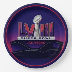 Super Bowl LVIII 10" Round Paper Plates