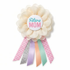 "Future Mom" Award Ribbon - Baby Shower Wearable Accessory