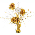 Golden 50th Anniversary Spray Centerpiece