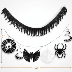 Spellbound Halloween Pennant Banner Set - 2 Piece
