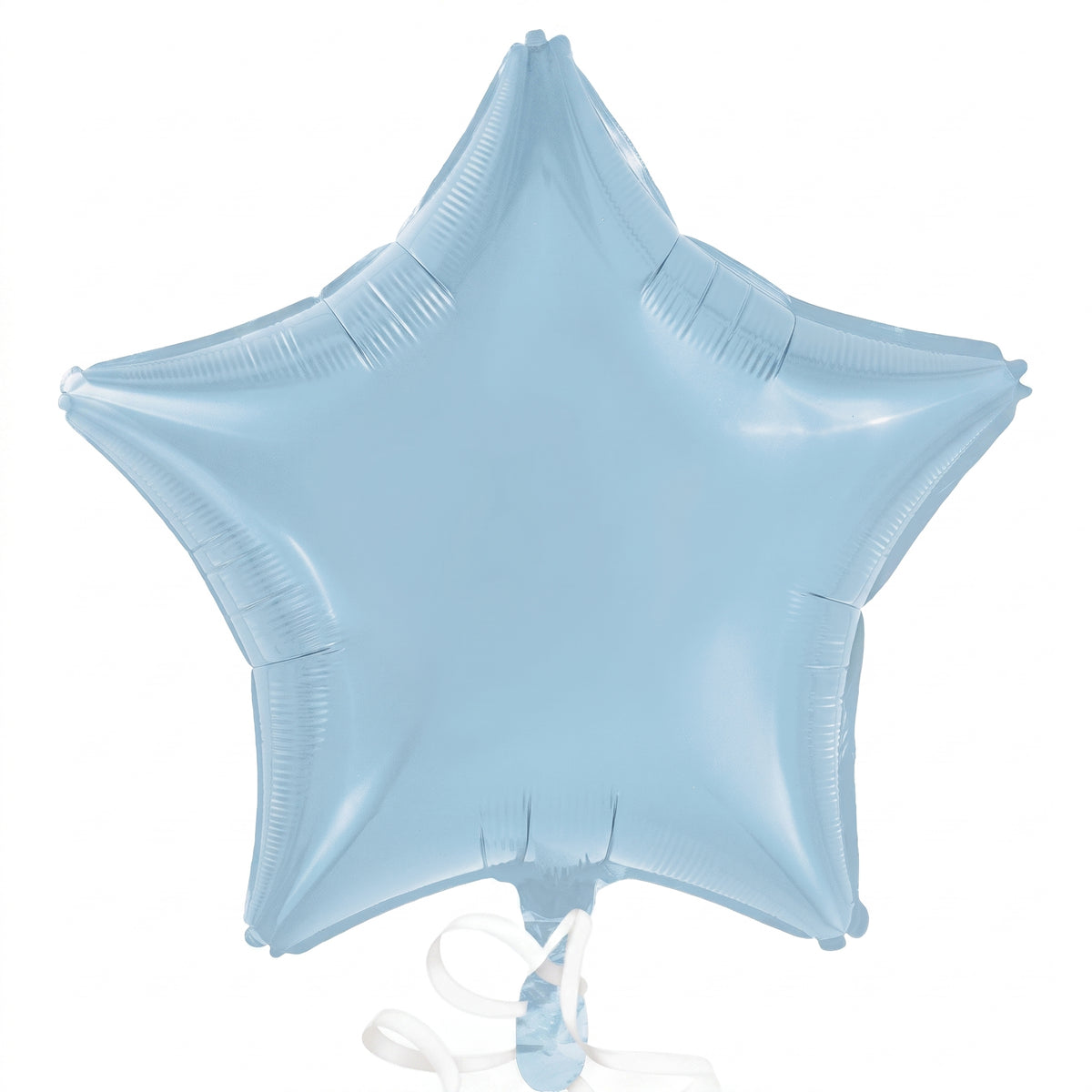 Pastel Blue Star Foil Balloon - 18-Inch
