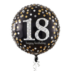 Sparkling 18th Birthday Foil Balloon