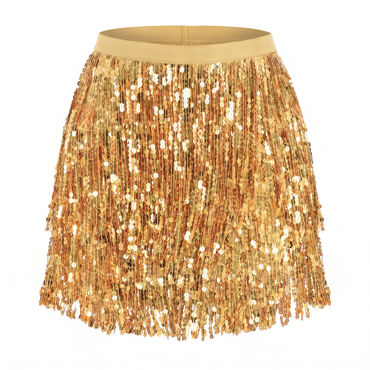 Gold Sparkle Skirt - S/M