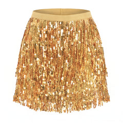 Gold Sparkle Skirt - S/M