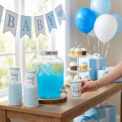 "It's a Boy" 9 oz. Paper Cups for Baby Shower