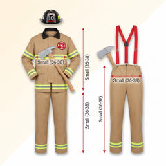 Men's Classic Firefighter Halloween Costume