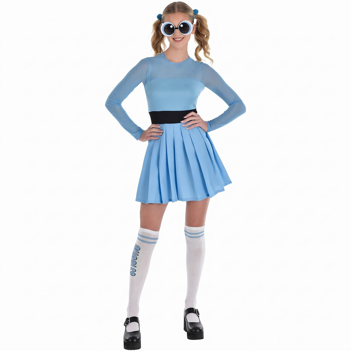 Powerpuff Girls Bubbles Costume - Women's L/XL