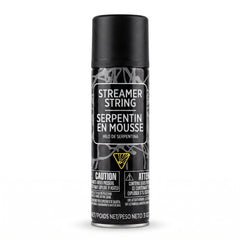 Black Streamer String Spray - 3 oz Party Accessory