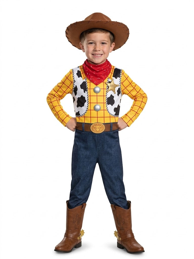 Toy Story Woody Halloween Costume for Boys - Child S (4-6)