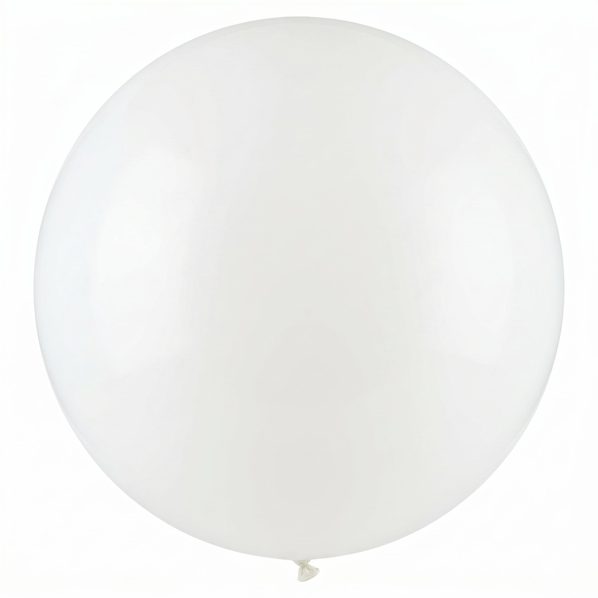 Classic White 24" Latex Balloons, 4-Pack