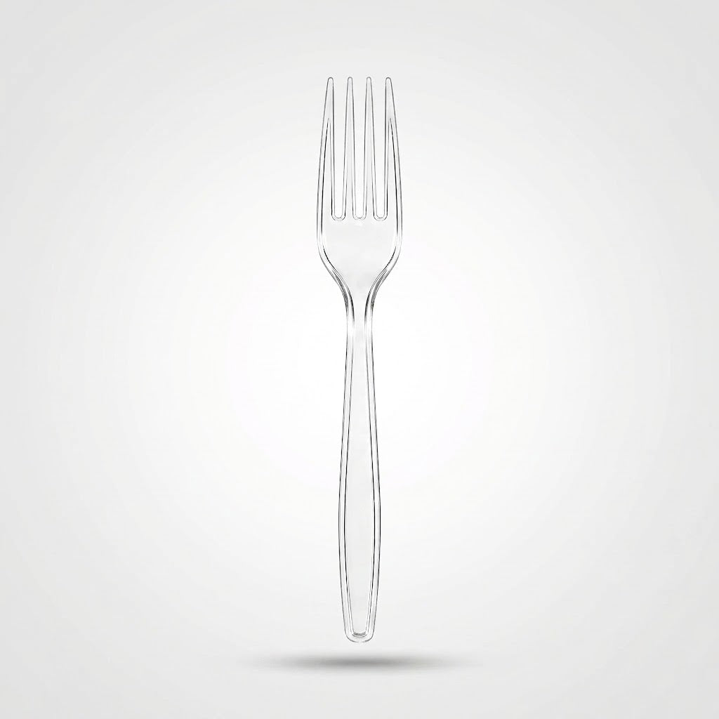 Clear Plastic Forks - Pack of 20 - 7.5 in.