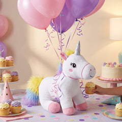 Enchanting Unicorn Plush Balloon Weight Accessory