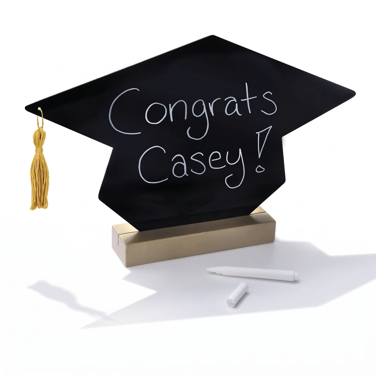 Customizable Graduation Cap Acrylic Sign