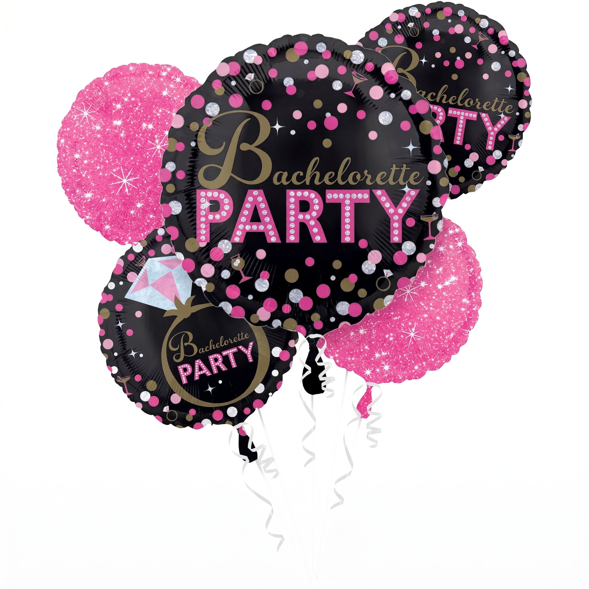 Sassy Bachelorette Party Foil Balloon Bouquet
