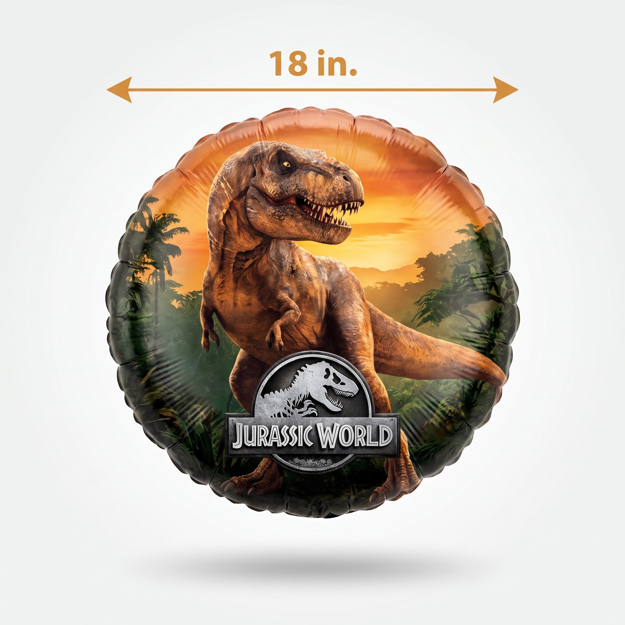 Jurassic World Dinosaur Foil Balloon - 18 Inch