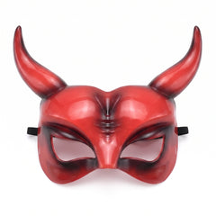 Horned Devil Halloween Fashion Mask