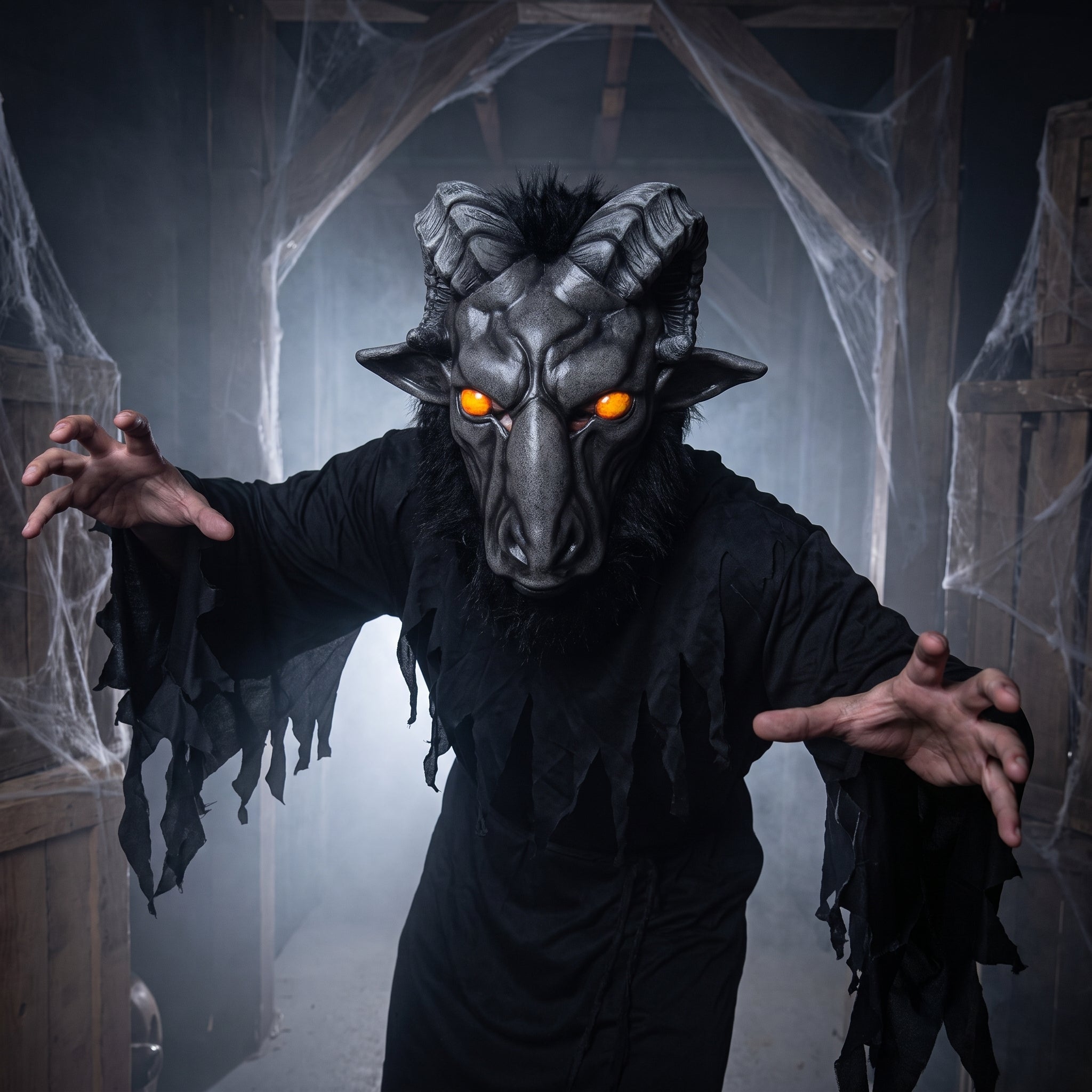 Sinister Baphomet Halloween Mask