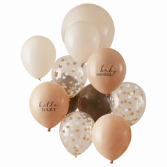 Elegant Latex Balloons for Baby Shower