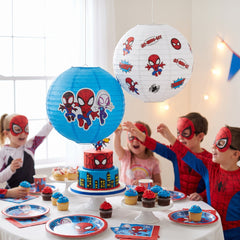 Marvel Spidey & Friends Hanging Paper Lanterns - Party Decor Pack