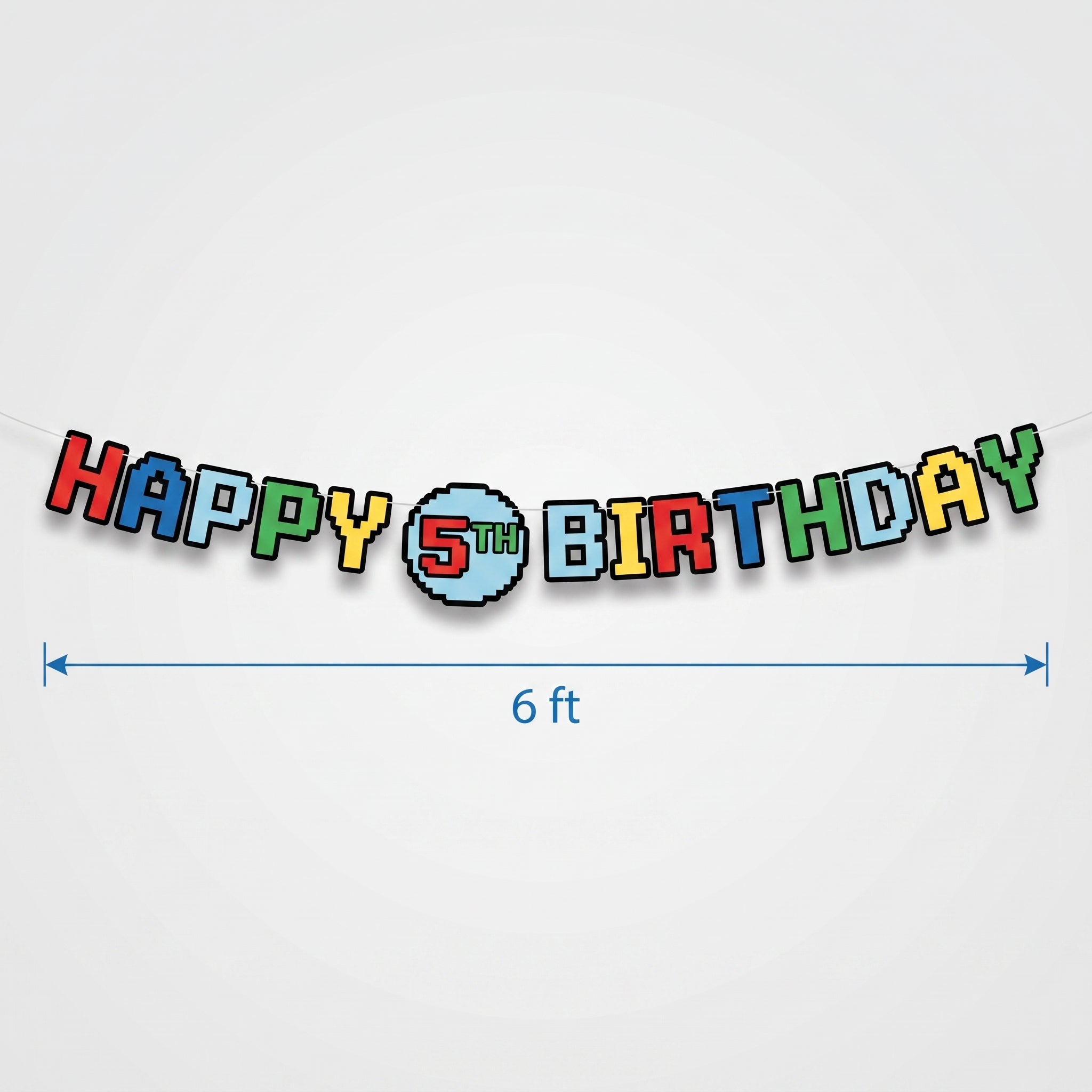 Customizable Add-an-Age Birthday Banner