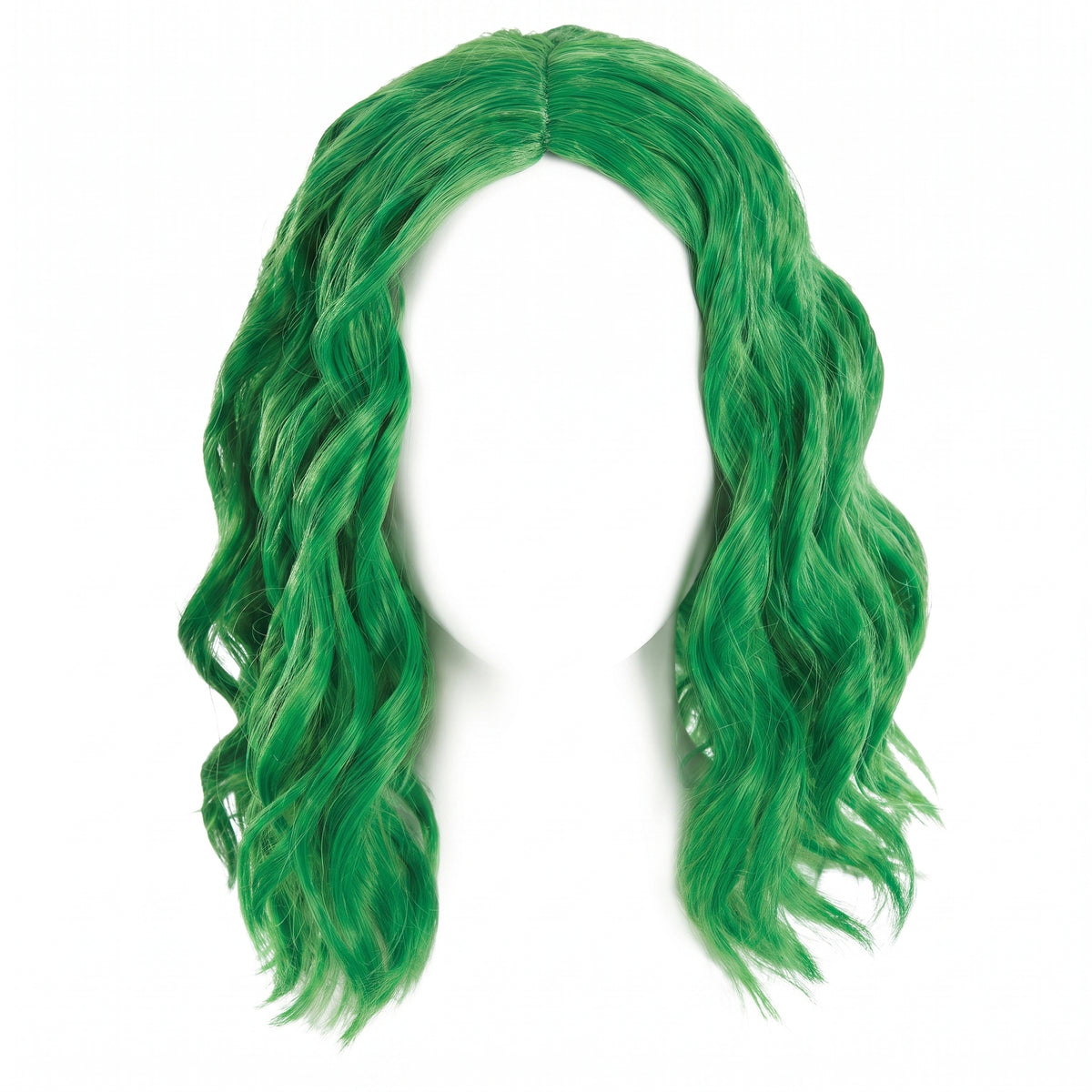 Festive Green Body Wave Wig