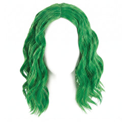 Festive Green Body Wave Wig