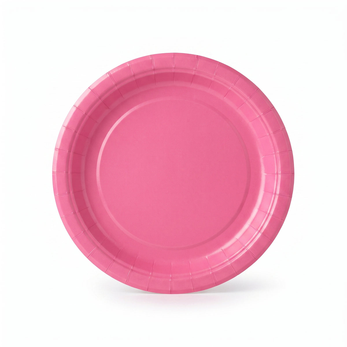 New Pink 6.75" Round Paper Plates - 20 Pack