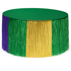 Mardi Gras Foil Fringe Wall Decoration