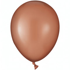 Ginger Biscuit Brown 5" Latex Balloons - Pack of 50