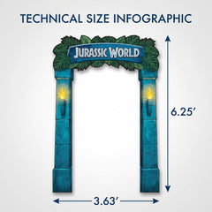 Jurassic World Deluxe Doorway Curtain Decoration
