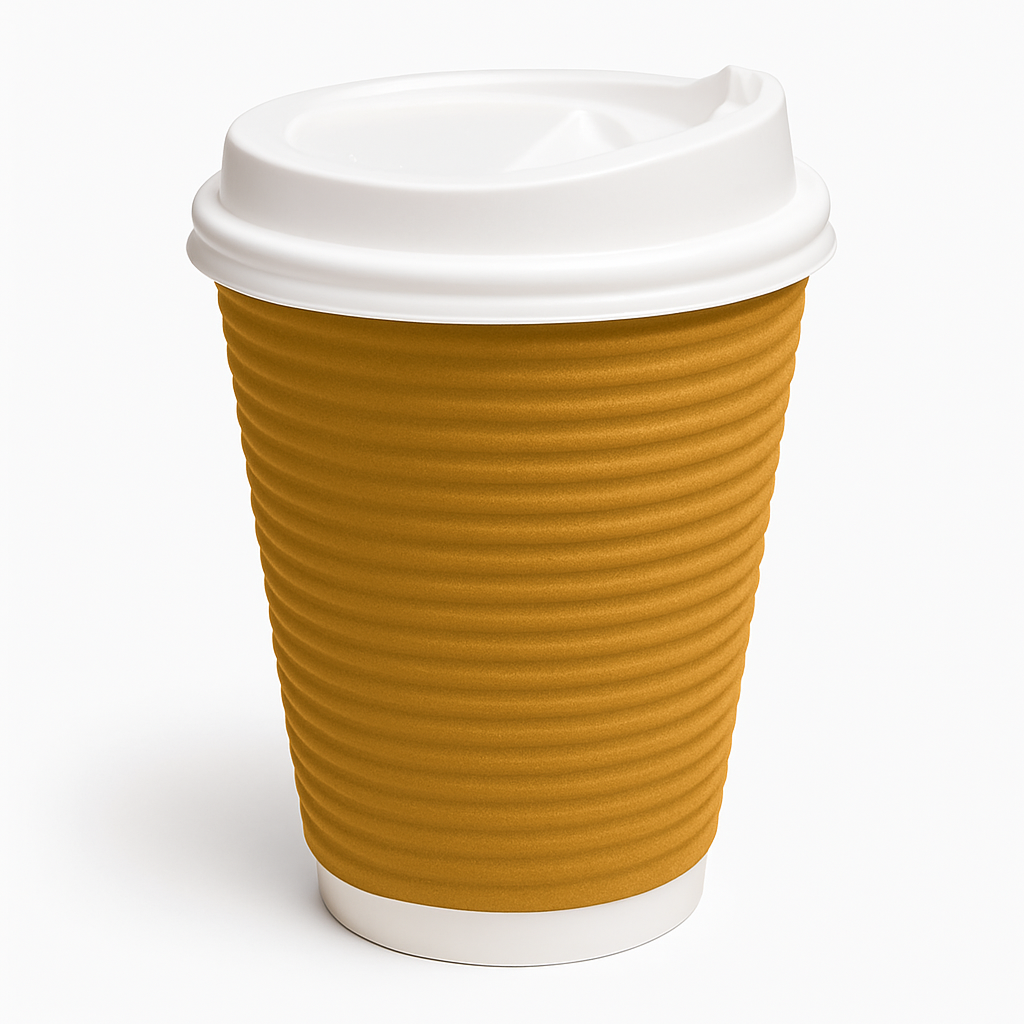 12oz Solid Color Paper Coffee Cups