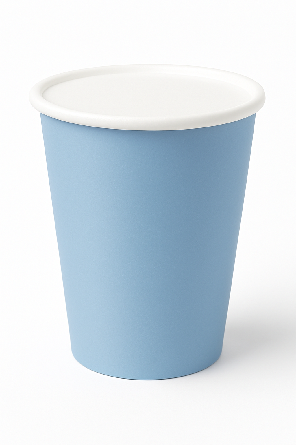 Pastel Blue 9oz Paper Cups - Solid Color Collection