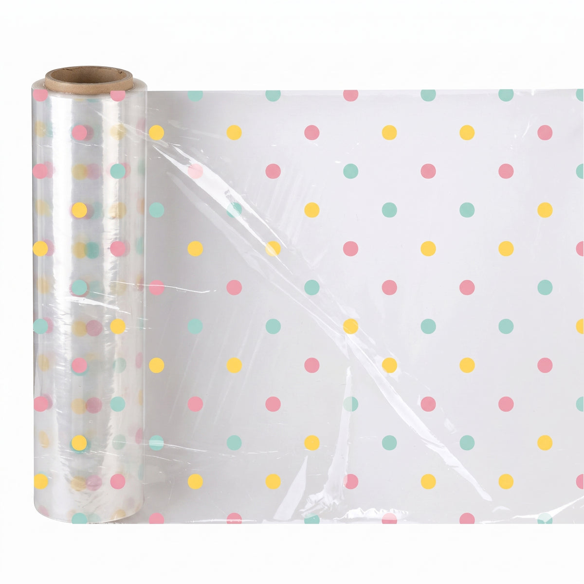 Festive Easter Polka Dot Cello Wrap