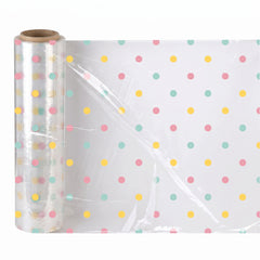 Festive Easter Polka Dot Cello Wrap