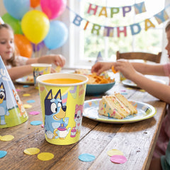 Bluey 9oz Paper Cups - Kids Birthday Party