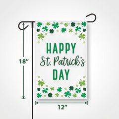St. Patrick's Day Metal Yard Stake Canvas Sign