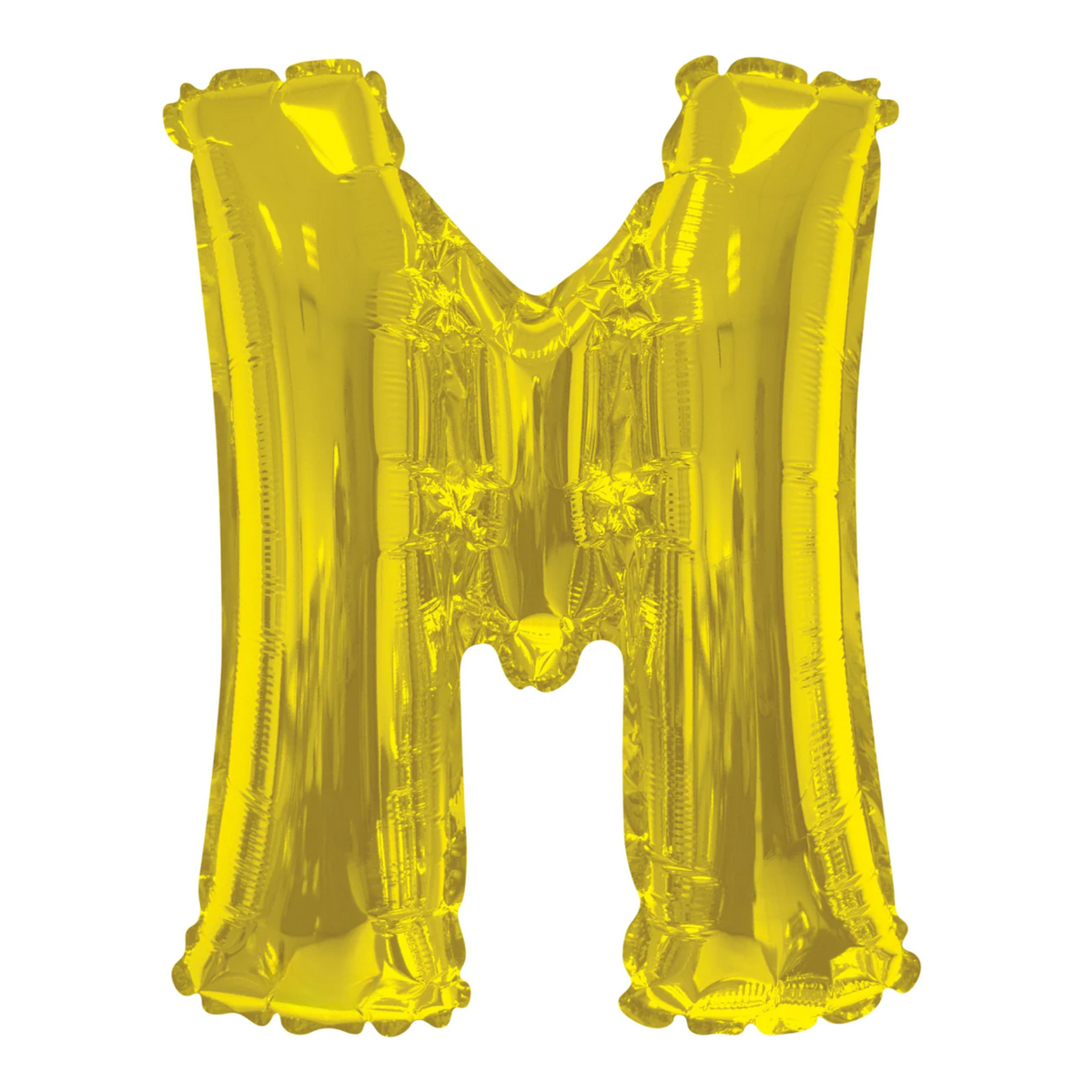 34" Gold Letter - M Balloon