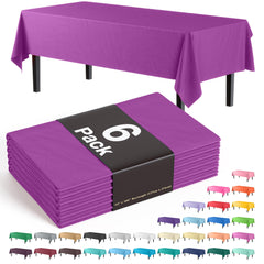 Magenta Table Covers | 6 Pack