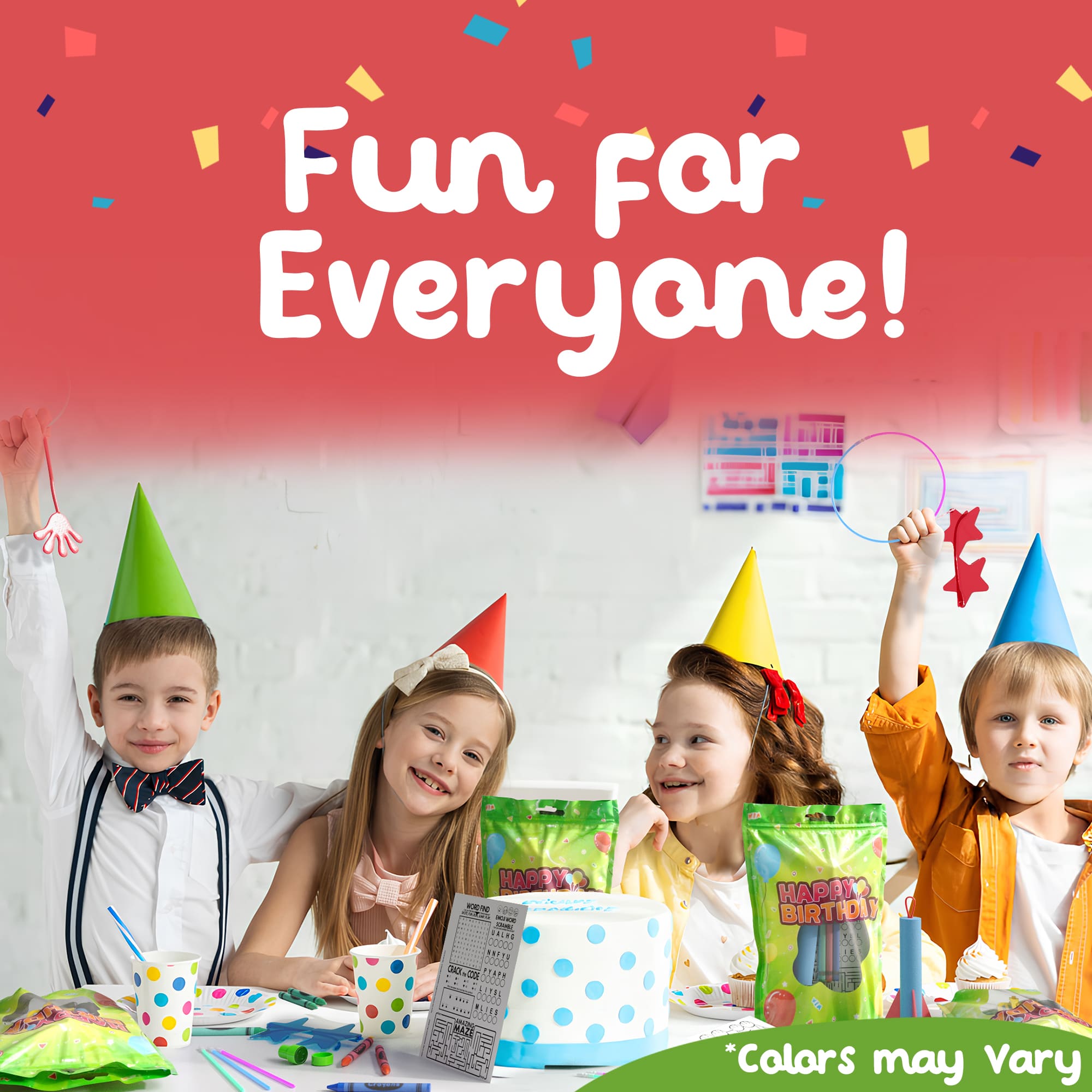 8 Piece Premium Goody Bag With toys