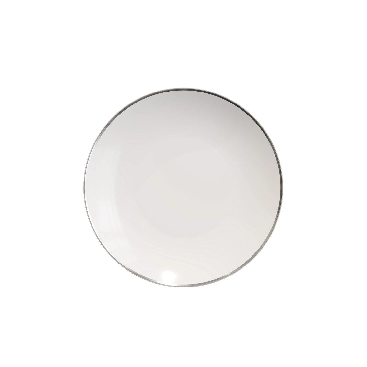 6 In. Classic Silver Design Plates | 10 Count