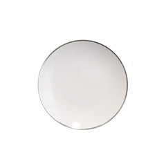 6 In. Classic Silver Design Plates | 10 Count