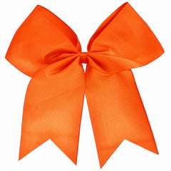 Oversized Vibrant Orange Bow Headband