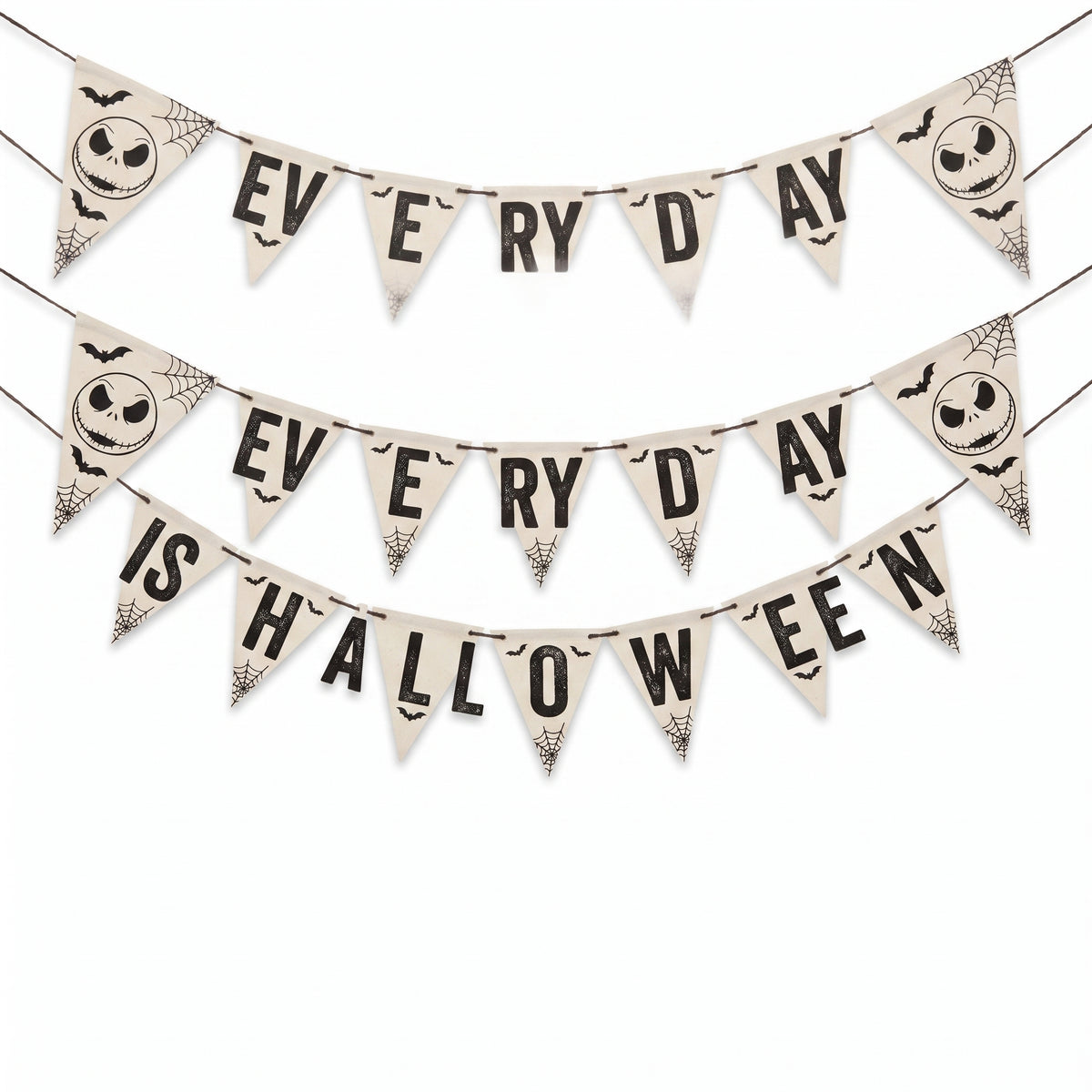 Disney The Nightmare Before Christmas Jack Skellington Pennant Banner