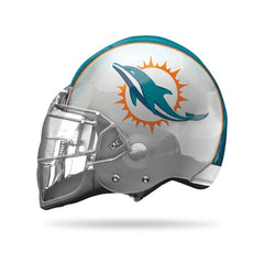 Miami Football Helmet Foil Super Shape Balloon -21 inch