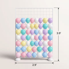 Small Balloon Grid Backdrop Kit - Perfect for Any Celebration